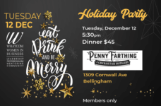 Tuesday, Dec. 12th Holiday Party $45